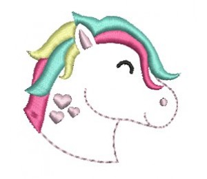 Stickserie - Pferd Pferdekopf 1